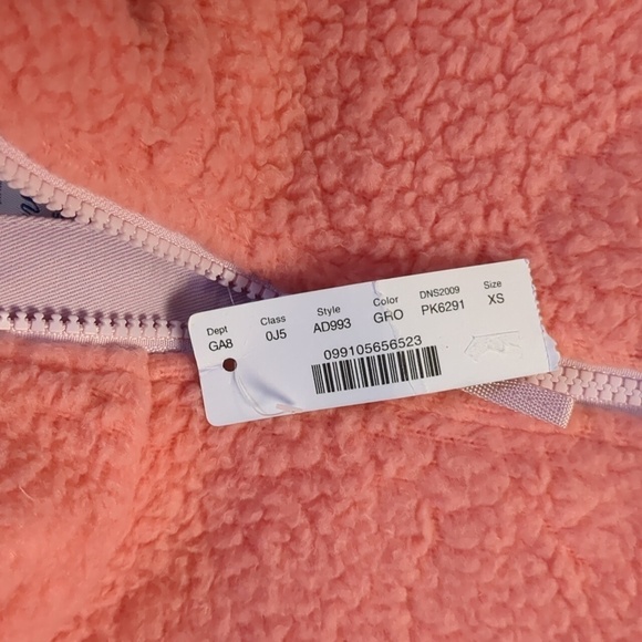 J. Crew vintage fleece Sherpa 1/4 zip fleece pullover size XS - Picture 3 of 5